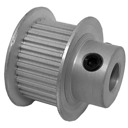 30MP037-6FA3, Timing Pulley, Aluminum, Clear Anodized,